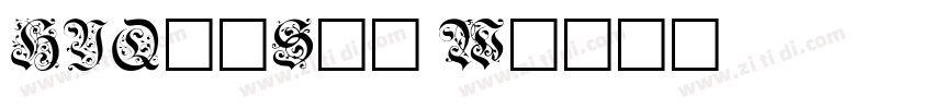 HYQiuShi W字体转换